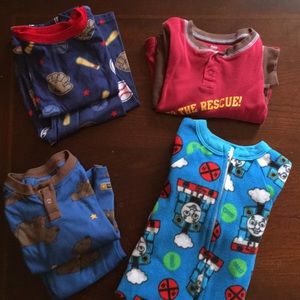 Boys 18 month pajama bundle